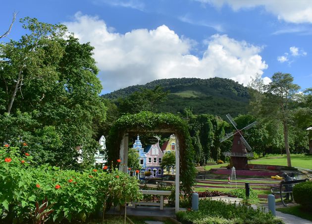 Accommodation Is Resort Surrounded by Mountains Forests Is Tourist Attraction Rayong Taken Brookside Rayong Thailand