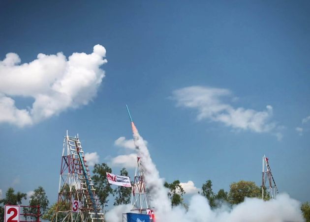 Rocket Festival or “boon Bang Fai” in Thai