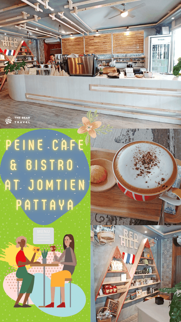 Peine Cafe & Bistro at Jomtien in Pattaya