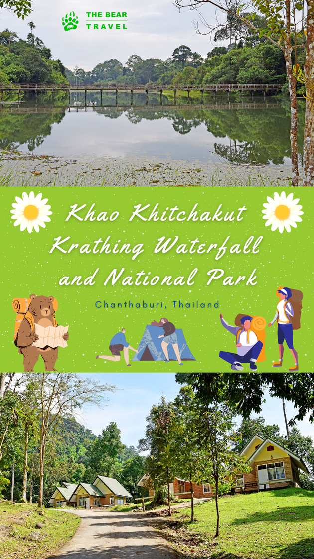 Khao Khitchakut Krathing Waterfall and National Park in  Chanthaburi