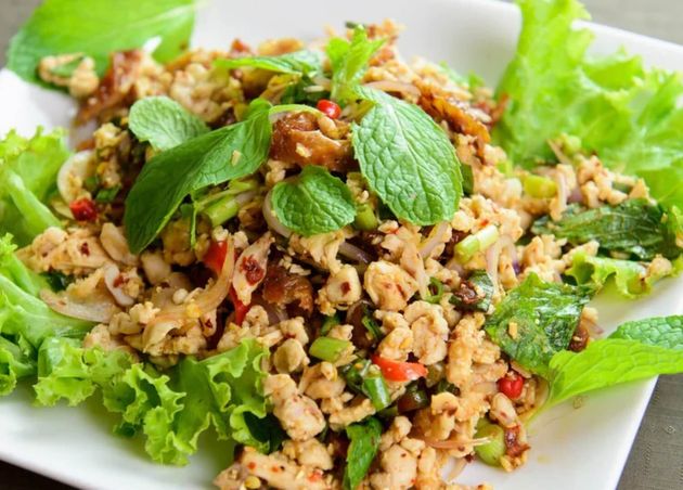 Larb Gai (Thai Chicken Laab)_Top 10 Best Lunch Dishes in Thailand (And How to Make Them) from Tle (Hungry Bear) of The Bear Travel