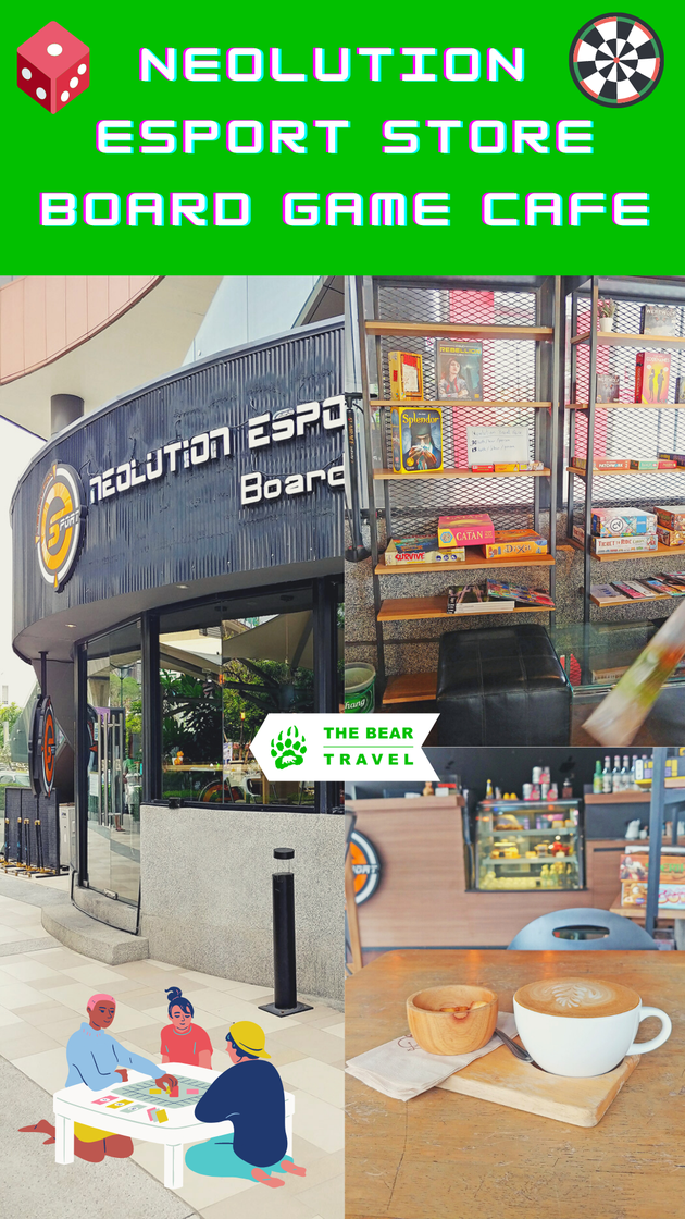 Neolution Cafe E-Sport Store: Exciting Board Game Cafe in Bangkok