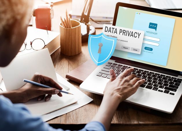 Data Privacy Protection Policy Technology Legal Concept