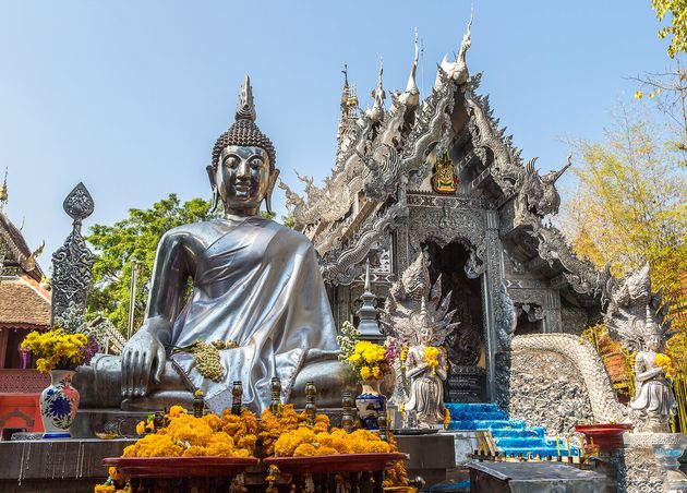 Wat Sri Suphan Known as Silver Temple Chiang Mai Thailand