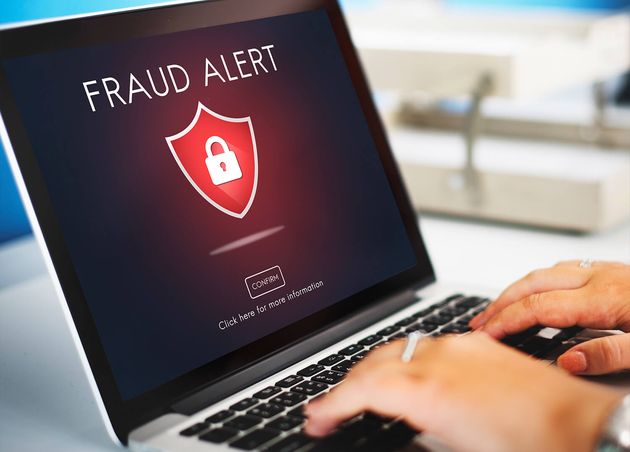 Fraud Scam Phishing Caution Deception Concept