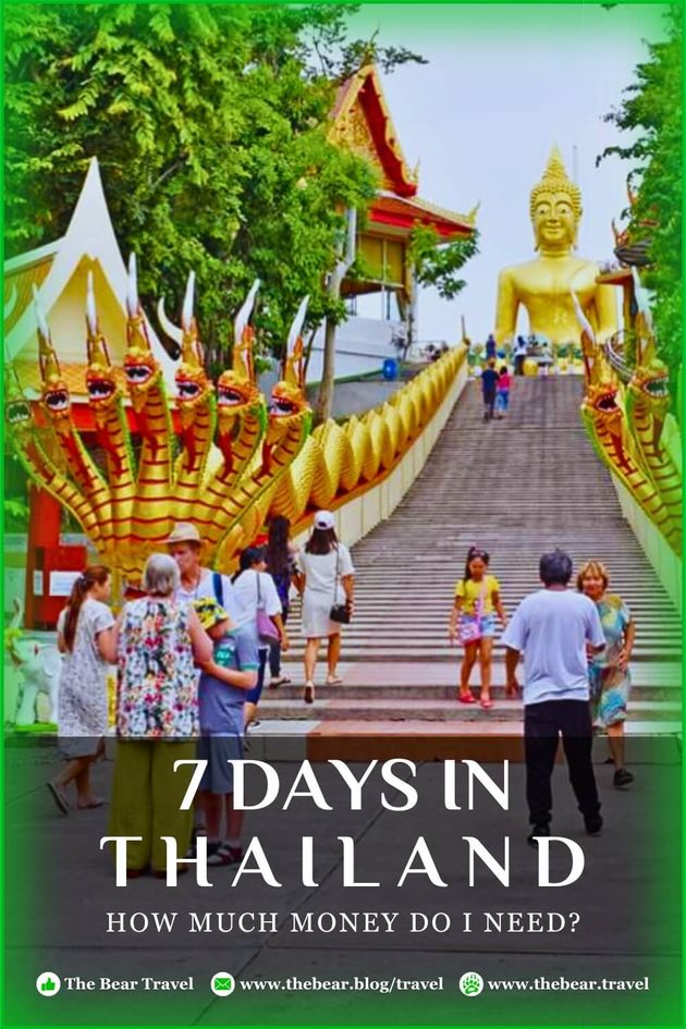 7 Days in Thailand: How Much Money Do I Need?