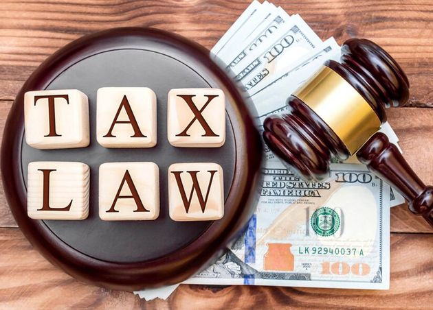 Tax Law Concept Words Tax Law